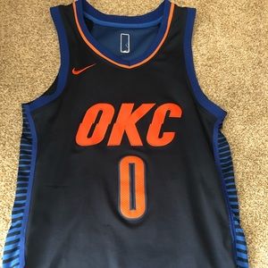 Russel Westbrook Oklahoma City Thunder Jersey